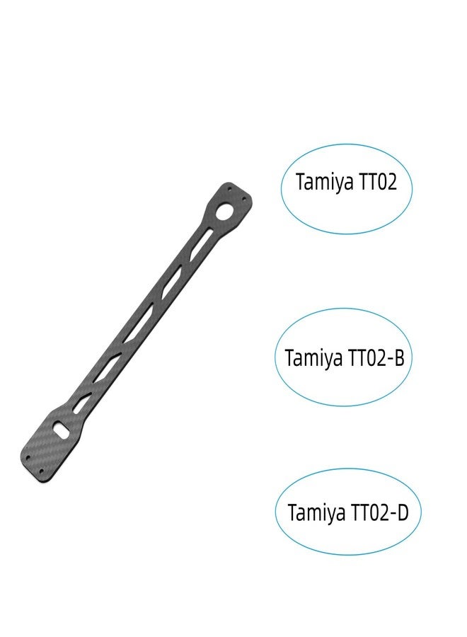 غطاء علوي من ألياف الكربون لهيكل سيارة تامييا TT-02 TT-02B - قطع غيار مُحسّنة - Image 5